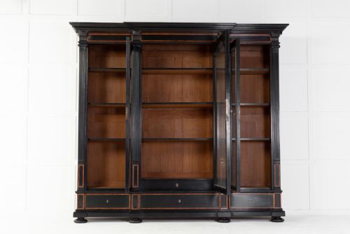 LARGE 19TH CENTURY FRENCH BOOKCASE - ADDITIONAL PHOTO 5