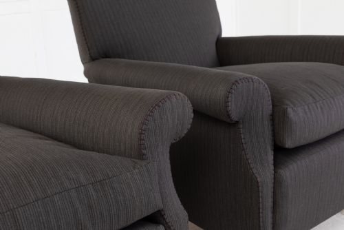 PAIR OF 19TH CENTURY ENGLISH WALNUT ARMCHAIRS - ADDITIONAL PHOTO 6