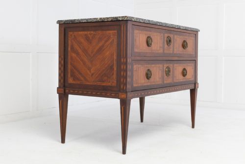 18TH CENTURY FRENCH KINGWOOD AND TULIP COMMODE - ADDITIONAL PHOTO 2