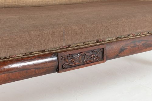19TH CENTURY REGENCY ROSEWOOD SOFA - ADDITIONAL PHOTO 3