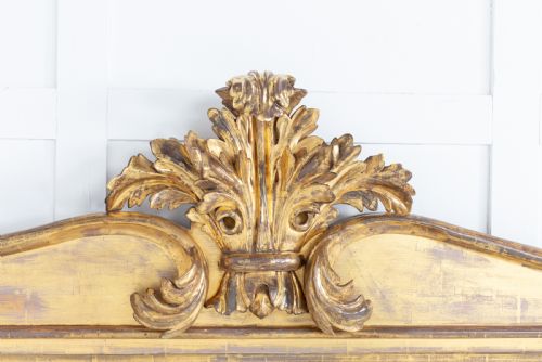 REGENCY GILTWOOD OVERMANTEL MIRROR - ADDITIONAL PHOTO 2