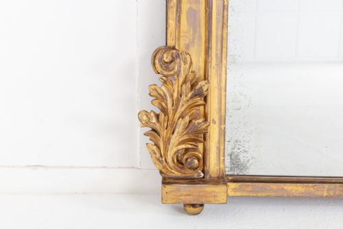 REGENCY GILTWOOD OVERMANTEL MIRROR - ADDITIONAL PHOTO 4