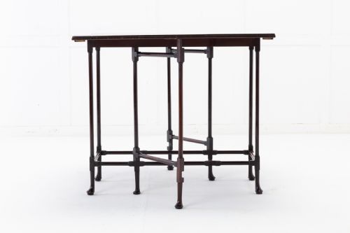 18TH CENTURY ENGLISH MAHOGANY 'SPIDER' LEG TABLE - ADDITIONAL PHOTO 4