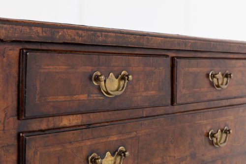 GEORGE I WALNUT CABRIOLE LEG LOWBOY - ADDITIONAL PHOTO 4