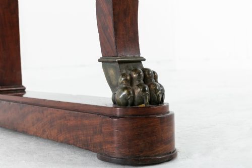 19TH CENTURY MAHOGANY DESK ATTRIBUTED TO ALPHONSE GIROUX - ADDITIONAL PHOTO 3