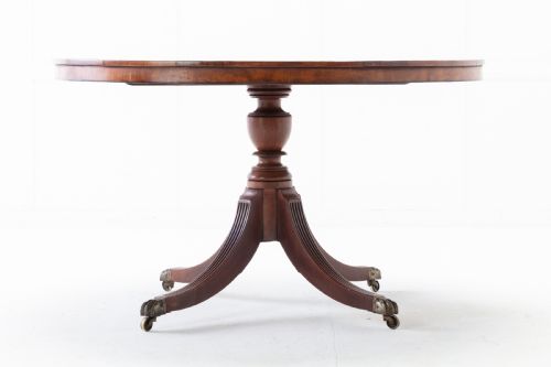 GEORGE III REGENCY MAHOGANY CIRCULAR CENTRE TABLE - ADDITIONAL PHOTO 1