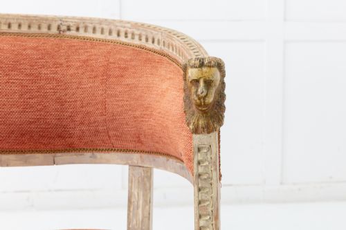19TH CENTURY SWEDISH PAINTED SOFA - ADDITIONAL PHOTO 3