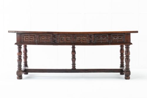 LARGE 17TH CENTURY SPANISH WALNUT TABLE - ADDITIONAL PHOTO 1