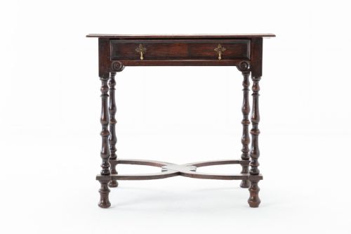 LATE 17TH CENTURY OAK SIDE TABLE - ADDITIONAL PHOTO 1