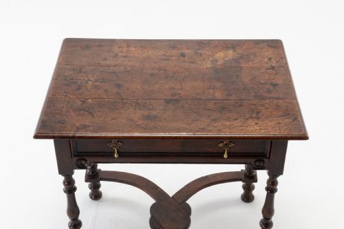 LATE 17TH CENTURY OAK SIDE TABLE - ADDITIONAL PHOTO 3