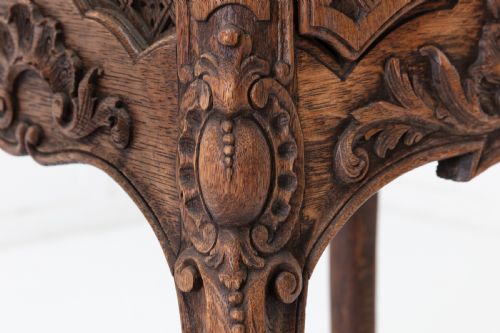 PAIR OF 19TH CENTURY FRENCH OAK BEDSIDE TABLES - ADDITIONAL PHOTO 7