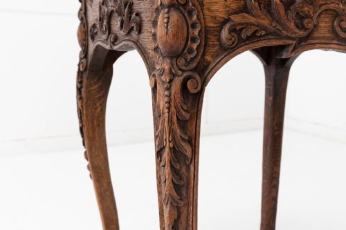 PAIR OF 19TH CENTURY FRENCH OAK BEDSIDE TABLES - ADDITIONAL PHOTO 9