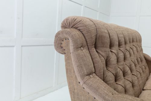 19TH CENTURY ENGLISH 'HOWARD STYLE' SOFA - ADDITIONAL PHOTO 4