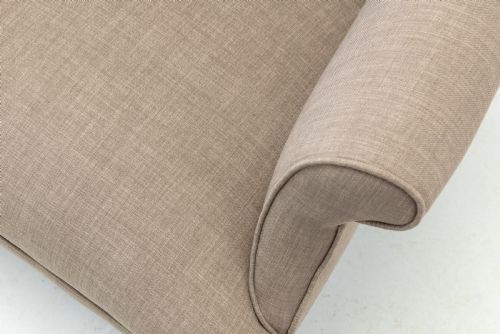 19TH CENTURY ENGLISH MAHOGANY WING CHAIR - ADDITIONAL PHOTO 1