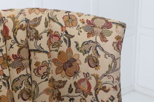 LATE 19TH CENTURY ENGLISH BARREL BACK ARMCHAIR - ADDITIONAL PHOTO 3