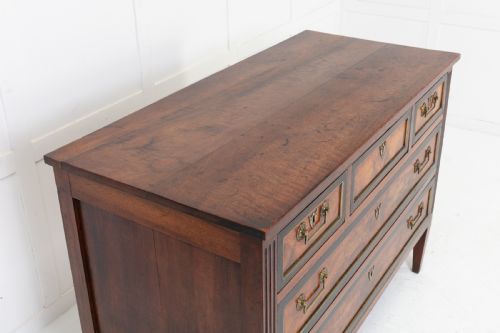 18TH CENTURY FRENCH MAHOGANY COMMODE - ADDITIONAL PHOTO 4