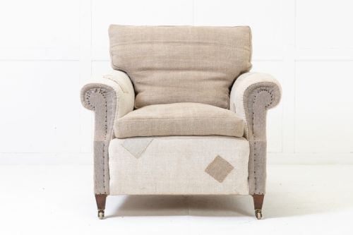 19TH CENTURY ENGLISH MAHOGANY ARMCHAIR - ADDITIONAL PHOTO 1
