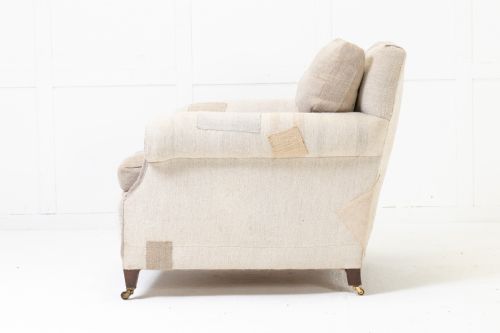 19TH CENTURY ENGLISH MAHOGANY ARMCHAIR - ADDITIONAL PHOTO 3