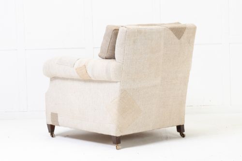 19TH CENTURY ENGLISH MAHOGANY ARMCHAIR - ADDITIONAL PHOTO 4