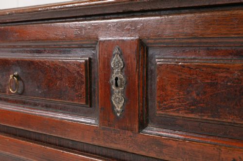18TH CENTURY FAUX WOOD COMMODE - ADDITIONAL PHOTO 1