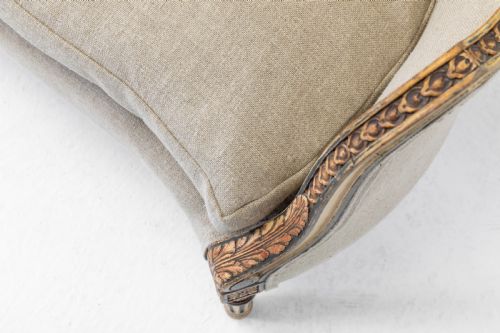 19TH CENTURY ITALIAN CARVED WOOD SOFA - ADDITIONAL PHOTO 6