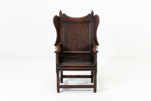 18th century oak armchair - CATEGORY: ANTIQUE CHAIRS - DATED 18TH CENTURY