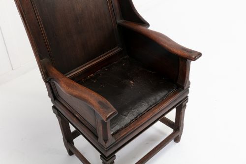 18TH CENTURY OAK ARMCHAIR - ADDITIONAL PHOTO 4