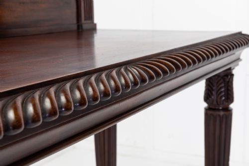 EARLY 19TH CENTURY REGENCY MAHOGANY SERVING TABLE - ADDITIONAL PHOTO 5