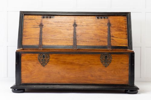 19TH CENTURY CEYLONESE SATINWOOD CHEST - ADDITIONAL PHOTO 1