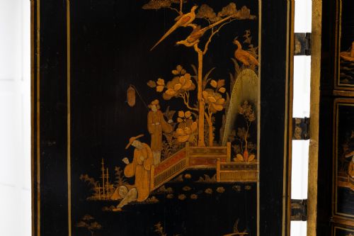 LATE 17TH CENTURY CHINOISERIE CABINET ON STAND - ADDITIONAL PHOTO 4