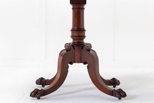 PAIR OF 19TH CENTURY REGENCY MAHOGANY CARD TABLES - ADDITIONAL PHOTO 3