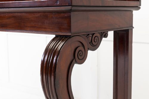 19TH CENTURY ENGLISH REGENCY CONSOLE TABLE - ADDITIONAL PHOTO 3