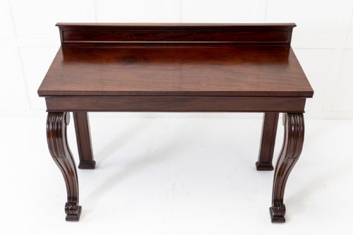 19TH CENTURY ENGLISH REGENCY CONSOLE TABLE - ADDITIONAL PHOTO 5
