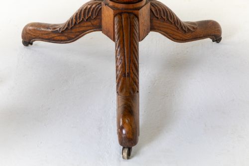 19TH CENTURY GURIDON WITH MARBLE TOP - ADDITIONAL PHOTO 2