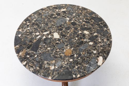 19TH CENTURY GURIDON WITH MARBLE TOP - ADDITIONAL PHOTO 3