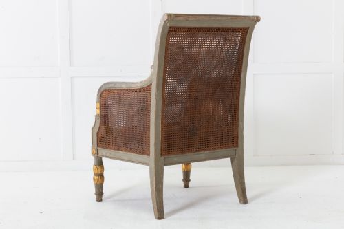 19TH CENTURY FRENCH BERGRE ARMCHAIR - ADDITIONAL PHOTO 6