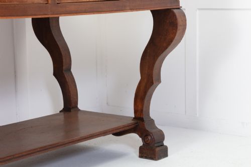 MONUMENTAL 19TH CENTURY FRENCH WALNUT DRAPERS TABLE - ADDITIONAL PHOTO 8