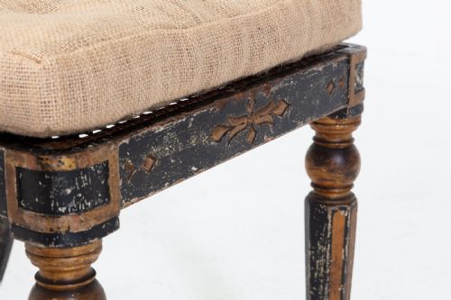 PAIR OF REGENCY PAINTED SIDE CHAIRS - ADDITIONAL PHOTO 8