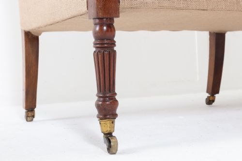 ENGLISH 19TH CENTURY MAHOGANY SOFA ATTRIBUTED TO GILLOWS - ADDITIONAL PHOTO 3