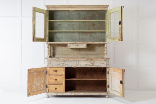 19TH CENTURY FRENCH PAINTED CABINET - ADDITIONAL PHOTO 5