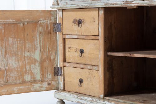 19TH CENTURY FRENCH PAINTED CABINET - ADDITIONAL PHOTO 6