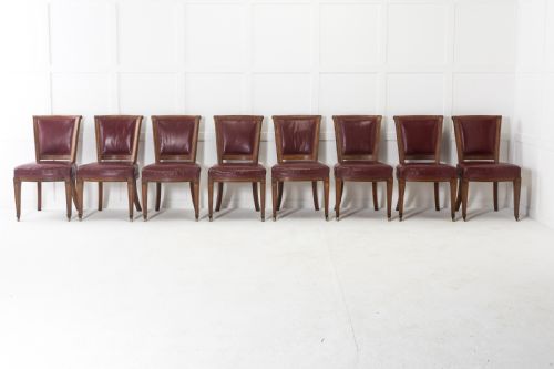 SET OF EIGHT 19TH CENTURY ENGLISH OAK CHAIRS - ADDITIONAL PHOTO 1