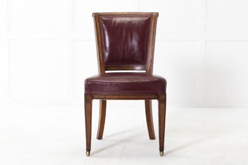 SET OF EIGHT 19TH CENTURY ENGLISH OAK CHAIRS - ADDITIONAL PHOTO 2