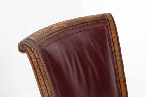 SET OF EIGHT 19TH CENTURY ENGLISH OAK CHAIRS - ADDITIONAL PHOTO 5