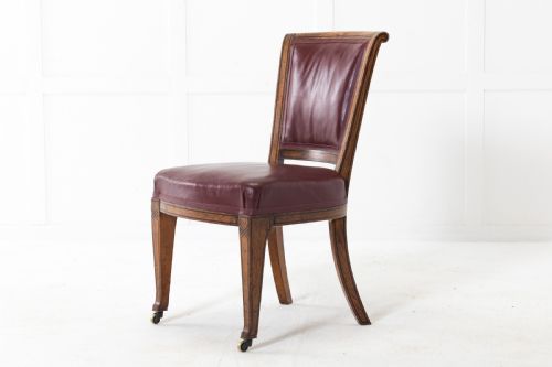 SET OF EIGHT 19TH CENTURY ENGLISH OAK CHAIRS - ADDITIONAL PHOTO 6