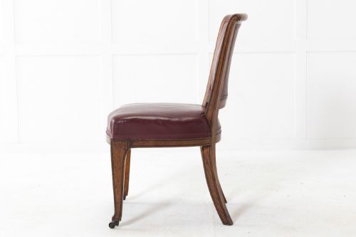 SET OF EIGHT 19TH CENTURY ENGLISH OAK CHAIRS - ADDITIONAL PHOTO 7