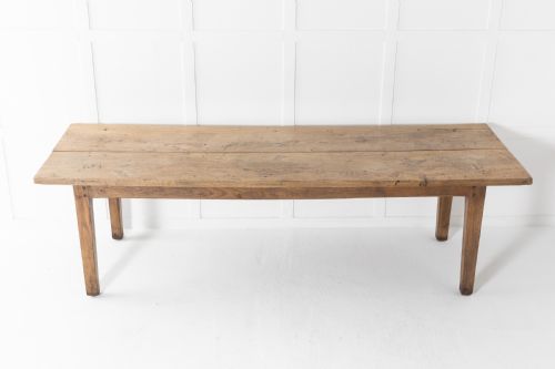 LARGE 18TH CENTURY ENGLISH ASH FARMHOUSE TABLE - ADDITIONAL PHOTO 2