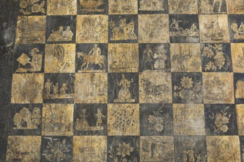 19TH CENTURY REGENCY PENWORK OCCASIONAL TABLE - ADDITIONAL PHOTO 5