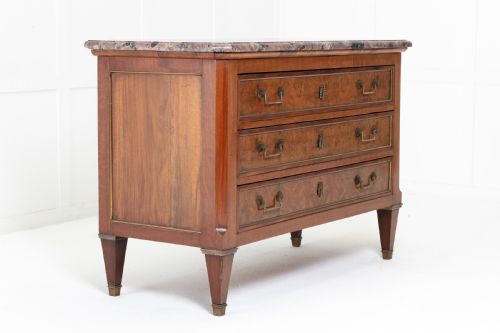 19TH CENTURY FRENCH WALNUT COMMODE - ADDITIONAL PHOTO 1