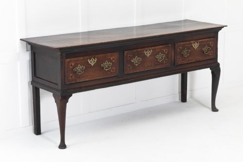 GEORGE III OAK DRESSER BASE - ADDITIONAL PHOTO 1